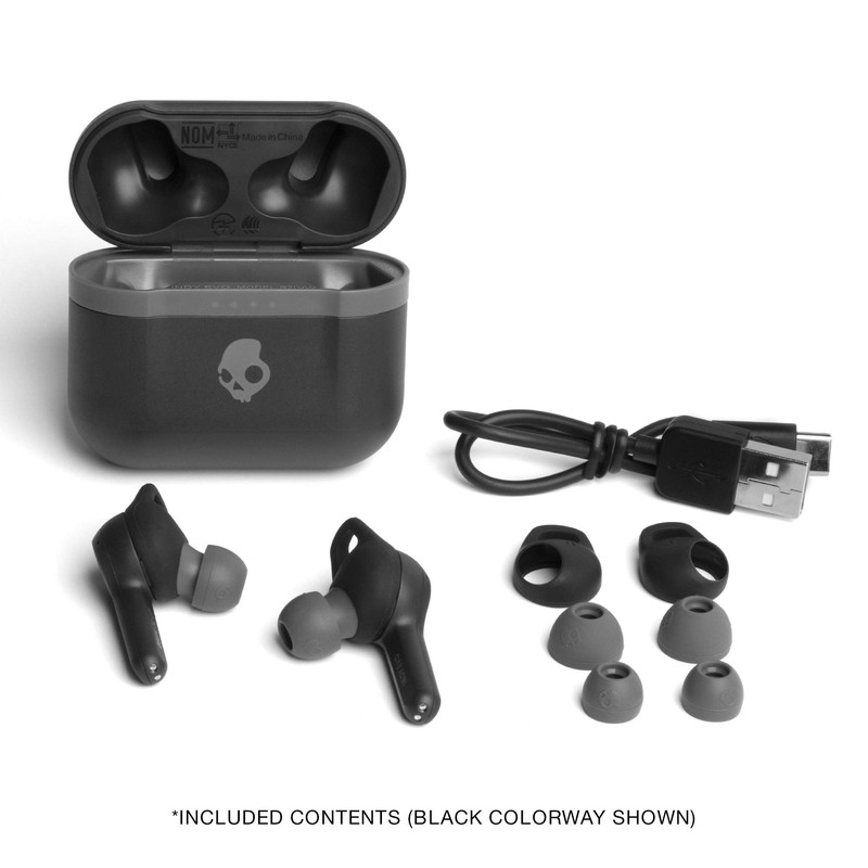 Skullcandy Indy Evo True Wireless in-Ear Earbud - Light Grey