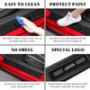 PeakPurit 4PCS Car Door Edge Guards Door Sill Protector for