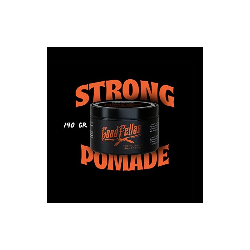 GoodFellas Pomada para Cabello de Fijación Fuerte Strong Pomade con