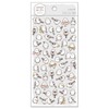 Mamemame Animals 81233 Sticker Masking Tape Material [Shimaenaga] Cute Animal