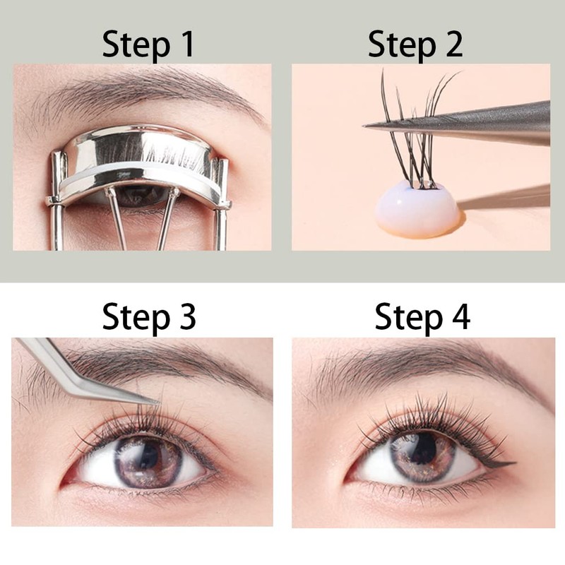 BARCHID Ultra Fine Eyelash Extensions 0.04 inch (0.10 mm) C