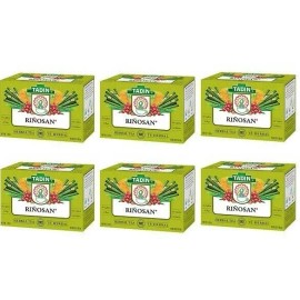 Tadin Riñosan Herbal Tea, Made in USA, 24 Bags  (6 Boxes)    Exp. 11/2026