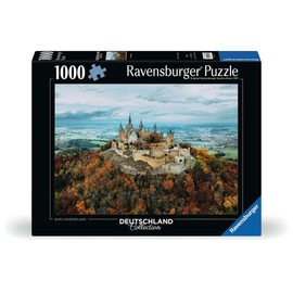 Ravensburger Puzzle 12000791 - Hohenzollern Castle - 1000 Pieces Puzzle for Adults and Children from 14 Years, Grey or White
