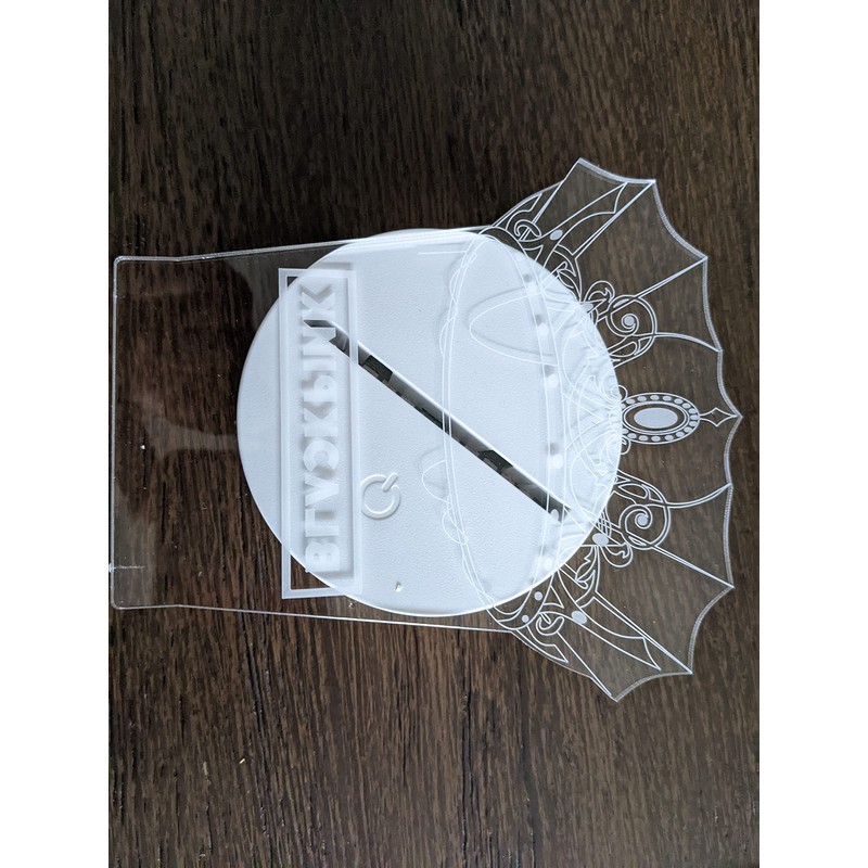 Hall Kpop Blackpink 7 Colors LED Night Light USB Acrylic