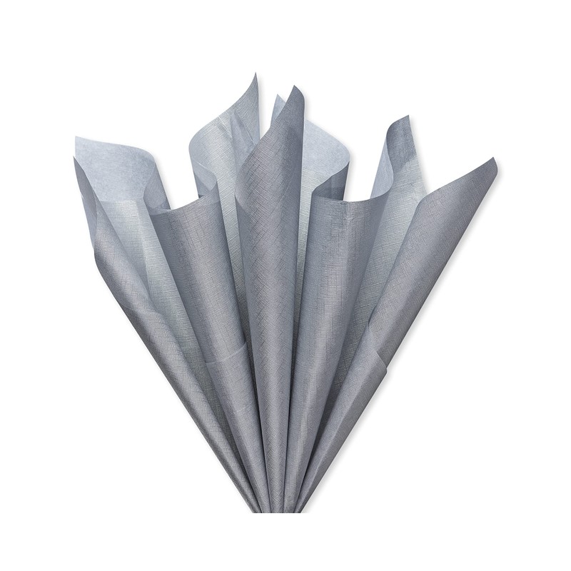 Papyrus 4 Sheet Silver Tissue Paper for Christmas, Birthdays, Crafts,