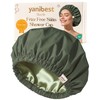 YANIBEST Gorro de Ducha Yanibest para Mujer, Reutilizable, Impermeable, Con
