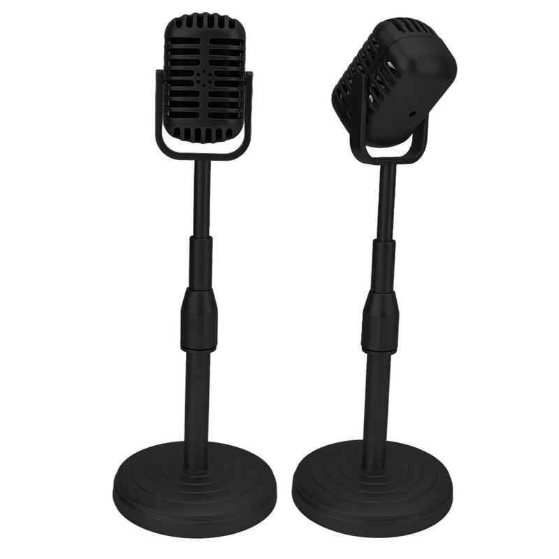 Simulation Old Fashioned Microphone Model with Stable Base and Support