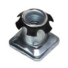 Metal Threaded Star Type Inserts - 3/4" Square Tubing Inserts