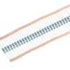 sourcing map Metal Foil Resistor 1% Tolerance 5 Colour Band