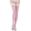 E-Laurels Women's Lace Sheer Thigh-High Stockings With Stay Up Silicone