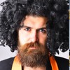 KALUROIL Afro Wig Curly Head Wig Black Afro Wig Curly