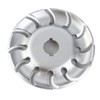 90mm 12 Tooth Polishing Disc Silver Wheel Manganese Steel Woodworking