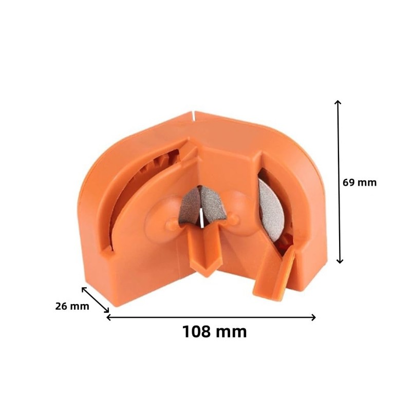 1PCS Drill Bit Sharpener for All Bits,Multipurpose Drill Bit Grinding