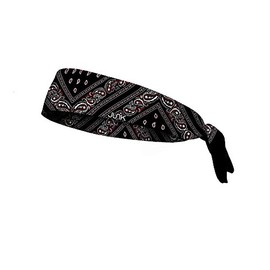 JUNK Brands Novarupta Flex Tie Headband, Black