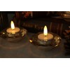 Wondise Realistic Timer Flameless Tealights Batteries Included Candles,Plastic Battery LED