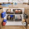 MUSTORN 3 Pack Adhesive Cabinet Door Organizer, Lid Organizers Inside
