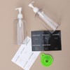 Soap Dispenser with Waterproof Labels, Thickened Plastic Hand Soap Dispenser