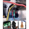 HUQUZN Temp Monitor Control Kit with Waterproof Box Fit for