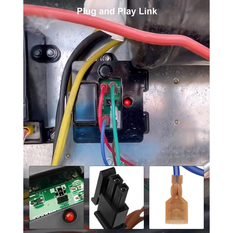 HUQUZN Temp Monitor Control Kit with Waterproof Box Fit for