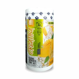 Creatina Monohidratada 43 SUPPLEMENTS 500 Gramos para 100 Porciones Sabor Mango                                                                       