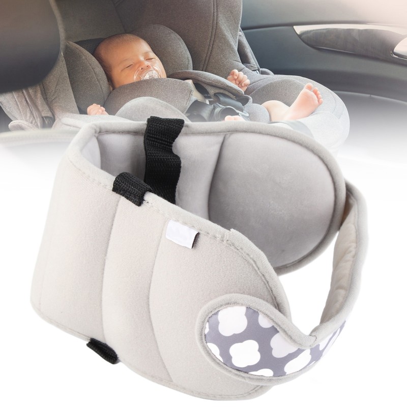 Toddler Car Head Support Strap Reduce Neck Fatigue Adjust Length