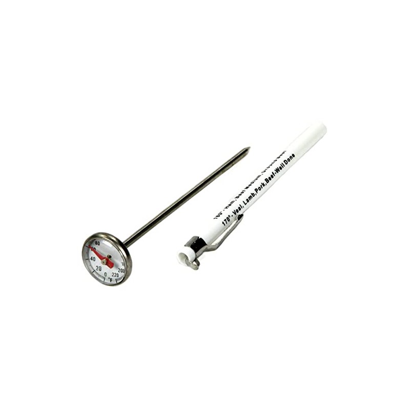 Chef Craft Select Instant Read Thermometer, 5.5 inches in Length,