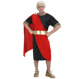 Nerone Costume Large for Roman Emperor Fancy Dress