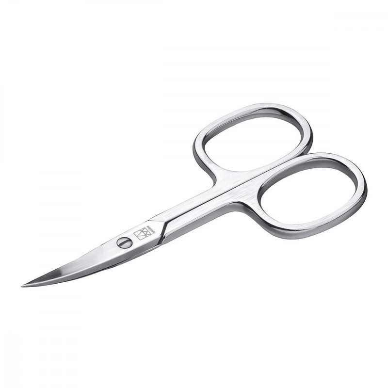 Apoline Nail Scissors 9 cm Micro-Toothed Chrome-Plated Pack of 1