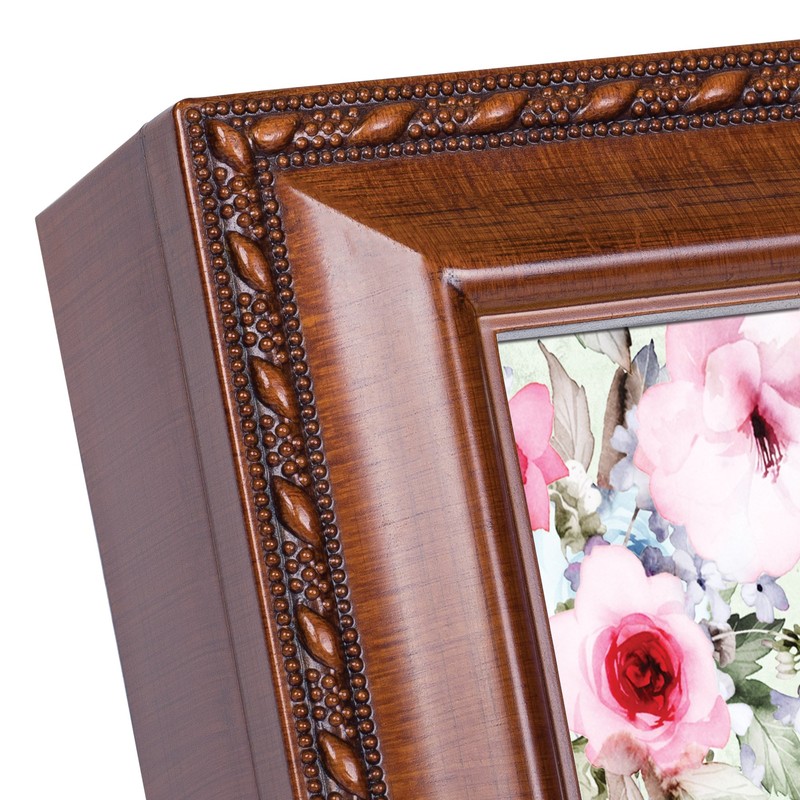 Friendship Things Woodgrain Rope Trim Music Box Plays That's What