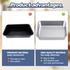Tiangrid 2 Pack Stainless Steel Commercial Bus Tubs Food Grade