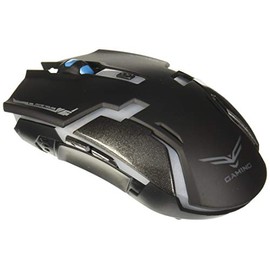 Naceb Technology NA-631 Mouse Gaming Inalámbrico, color Negro