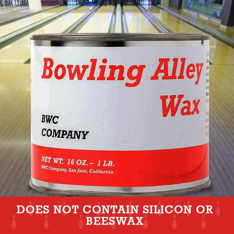 BWC Company, Bowling Alley Wax, Clear Paste, 16 oz. Can