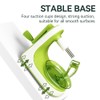 KEOUKE Manual Apple Peeler with Suction Base - Quick, Safe