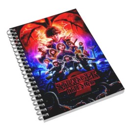 Stranger Things 2t Series Libreta De Dibujo Pasta Dura