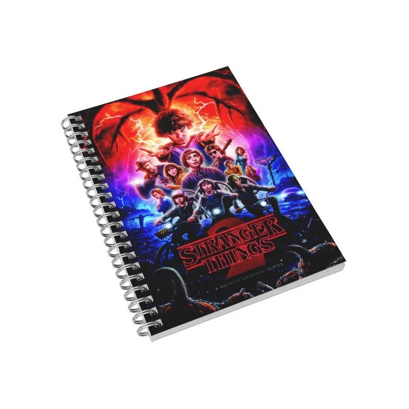 Stranger Things 2t Series Libreta De Dibujo Pasta Dura