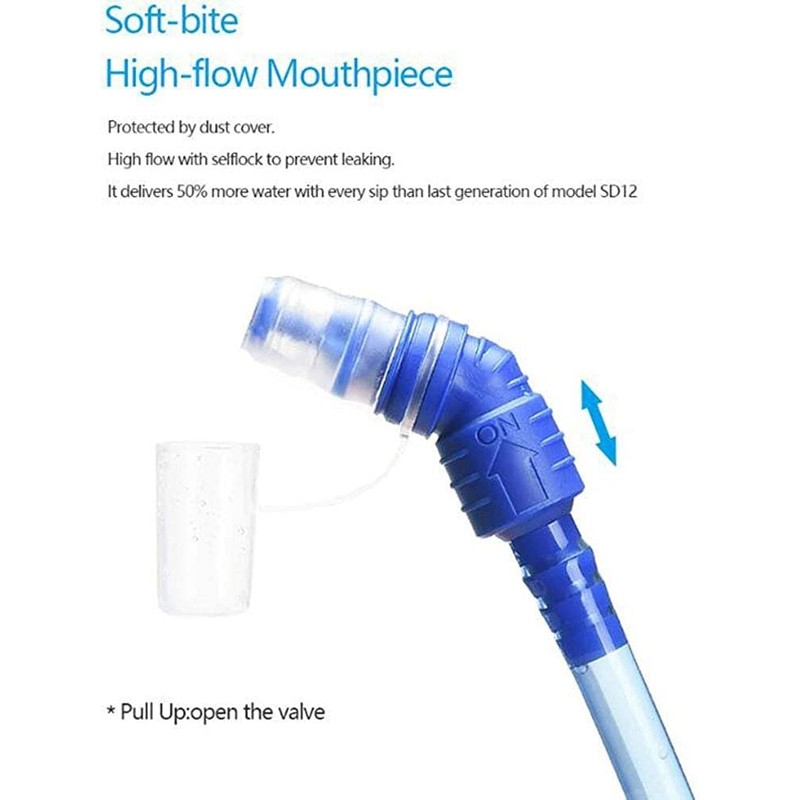 AONIJIE 1L/1.5L/2L/3L Hydration Bladder Water Reservoir Bag BPA Free for