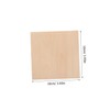 jojofuny 10pcs Thin Basswood Sheets for Woodworking Pyrography and DIY