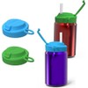 Tapas de Silicona para Latas de Refresco con Pajita, Paquete