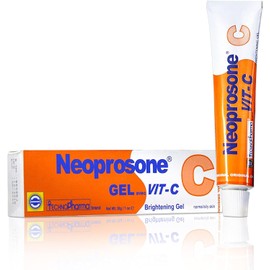 NEOPROSONE Crema de Vitamina C en Gel Tratamiento Despigmentante Aclarante Antimanchas con Vitamina C y Alfa Arbutina Cuidado de la Piel 30 ML