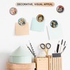 DARUITE Glass Fridge Magnets, Fridge Magnets for Refrigerator, Small Magnets