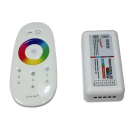 RGBW RGB+W RF Touch Controller Remote White + 5Key Remote Control 12.24V 10A