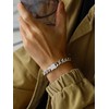 Bestyle 9mm Sturdy Stainless Steel Cuban Bracelet Thick Cuban Link