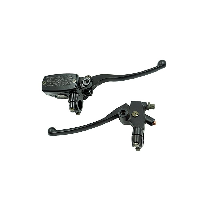 Motorcycle 22mm Handle Brake Clutch Lever Master Cylinder Set/Universal