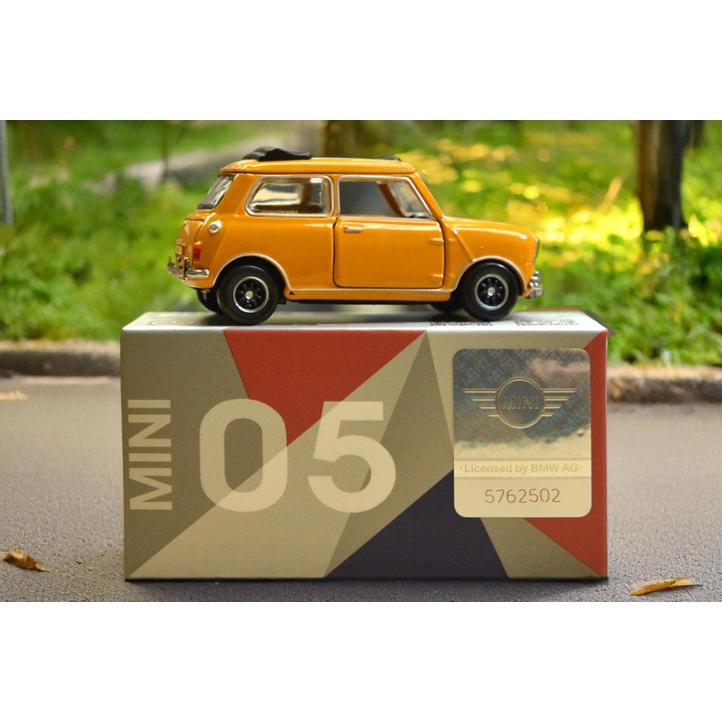 Tiny City 1/50 Mini Cooper Brown Diecast Car