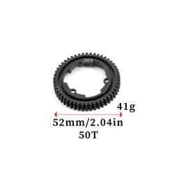50T Spur Gear 18T 20T 22T Pinion Gears 1.0M Hardened Steel for Traxxas XMAXX XRT XO-1 Maxx E-REVO 2.0 VXL Upgrade Parts