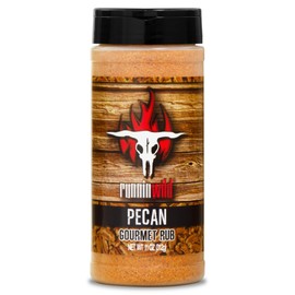 Pecan Gourmet Rub | Made in the USA using Natural Flavors and No Fillers | Premium Rub for Pork, Ribs, Chicken, Turkey and Salmon | Runnin’ Wild Foods