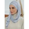 Aisha's Design Instant Hijab Scarves for Women, 95% Cotton Pretied