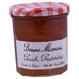 Bonne Maman Preserve, Peach, 13 oz