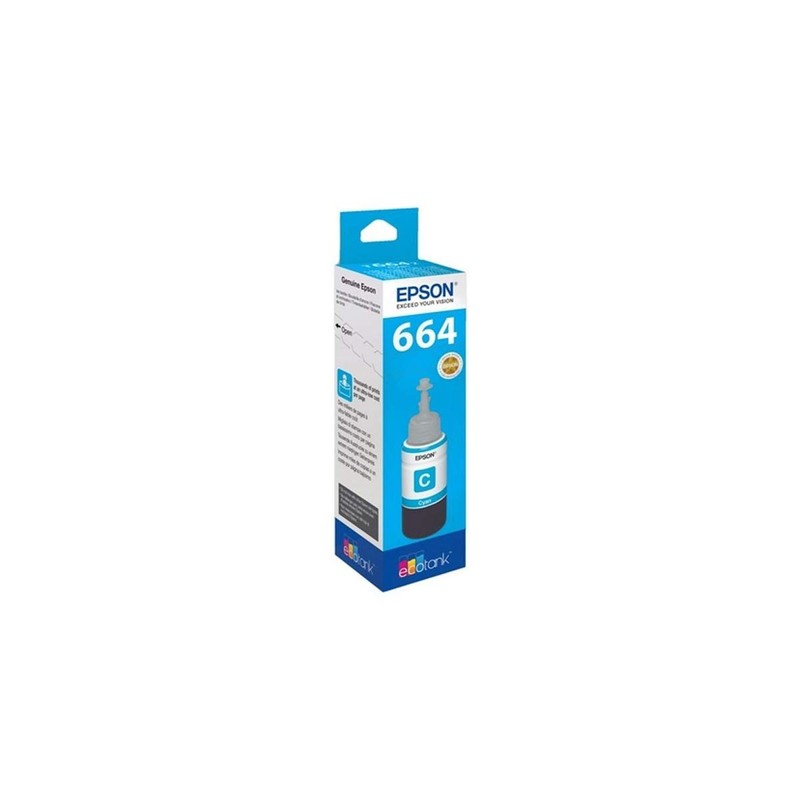 Epson 664 Ink Bottle Ecotank Cyan [70ml]