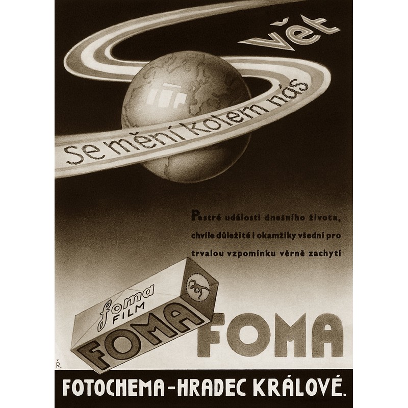 Foma Fomapan 100 ISO Black & White Negative Film, 35mm,